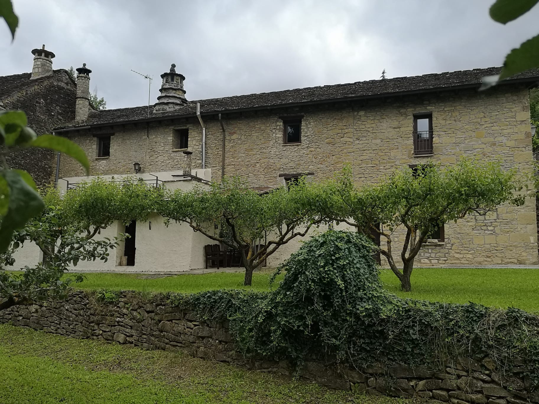 Vista desde el jardin